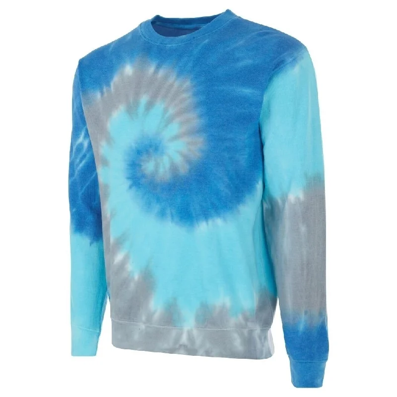 Daresay Tie Dye Fleece Long Sleeve Sweatshirt Unisex 60percent Cotton 40percent Polyester Dapper Women's Bow - adorned Daresay Tie Dye Fleece Long Sleeve Sweatshirt Unisex 60percent Cotton 40percent Polyester Dapper Women's Bow - adorned