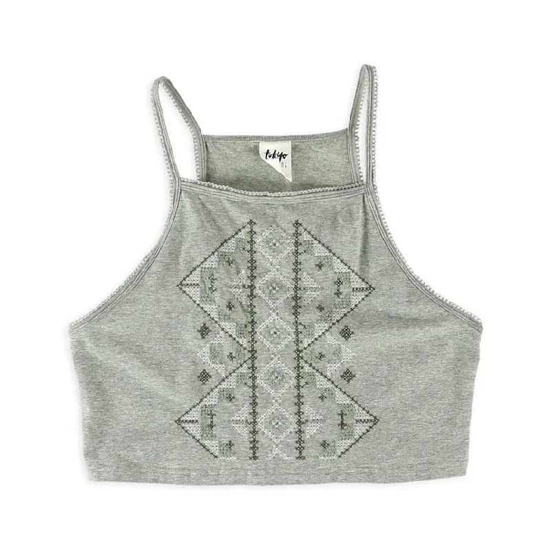 Aeropostale Womens Geo Stitch Tank Top Confident Women's High - fashion