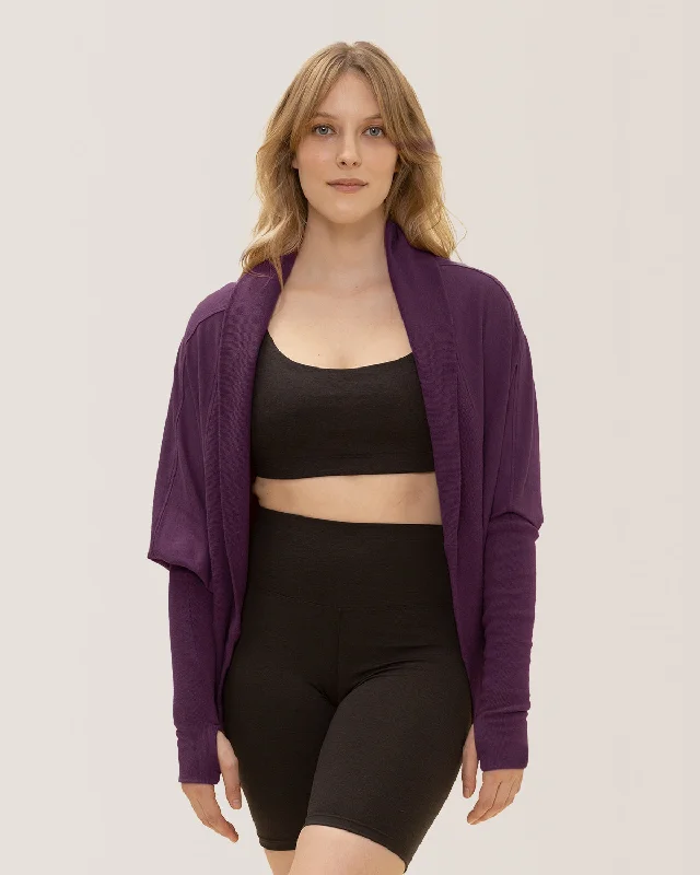 Grateful Shrug - Plum performance