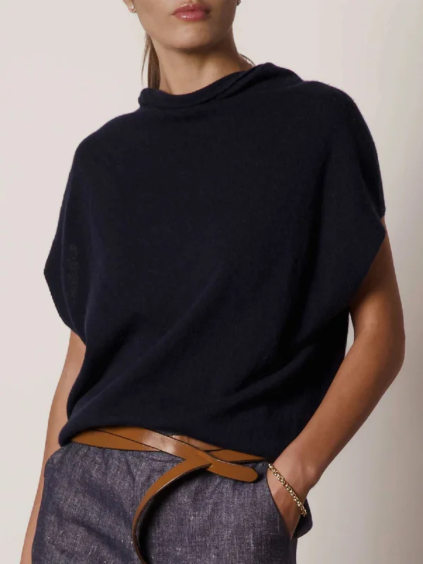 The Morten Funnel Neck Top Relaxed Women's Beachy
