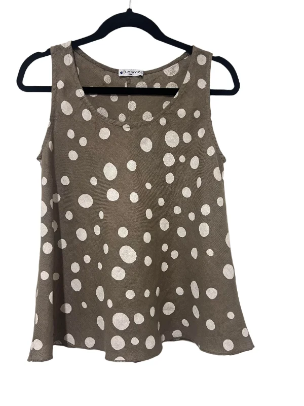 Spot Linen Cami - Fango Laid - back Women's Style