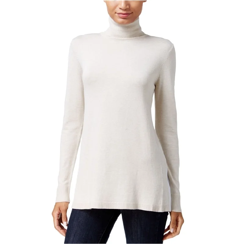 Kensie Womens Pleated-Back Pullover Sweater, Beige, Small Sophisticated Women's Tailored Kensie Womens Pleated-Back Pullover Sweater, Beige, Small Sophisticated Women's Tailored