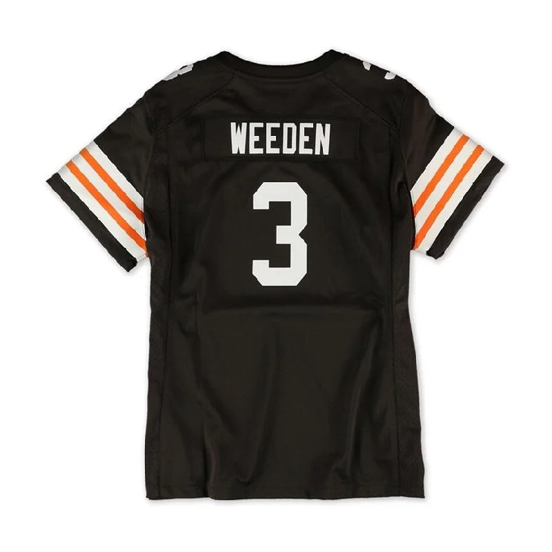 Nike Womens Cleveland Browns Weeden Jersey Unique Women's Upcycled