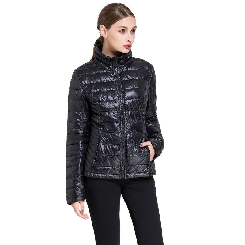 Women’s Goose Down Lightweight Puffer Jacket Refined Women's Velvet