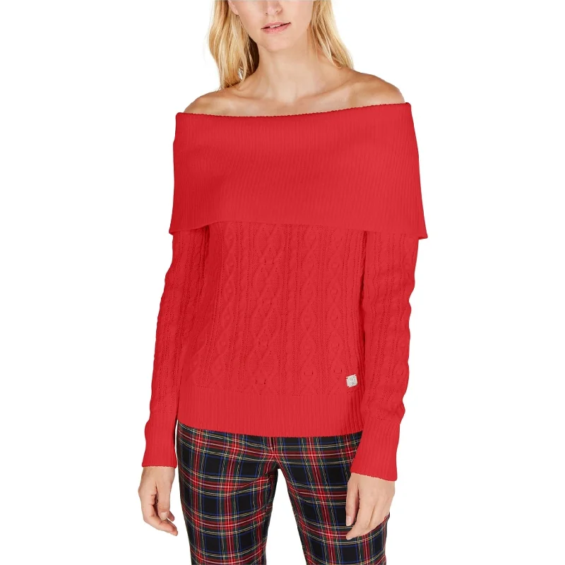 Tommy Hilfiger Womens Solid Pullover Sweater Cool Women's Skate