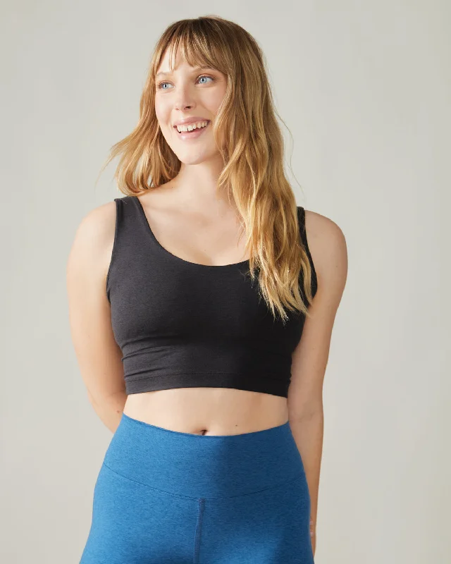 Let it be Tank Top - Total Eclipse Cozy Women's Sherpa - lined